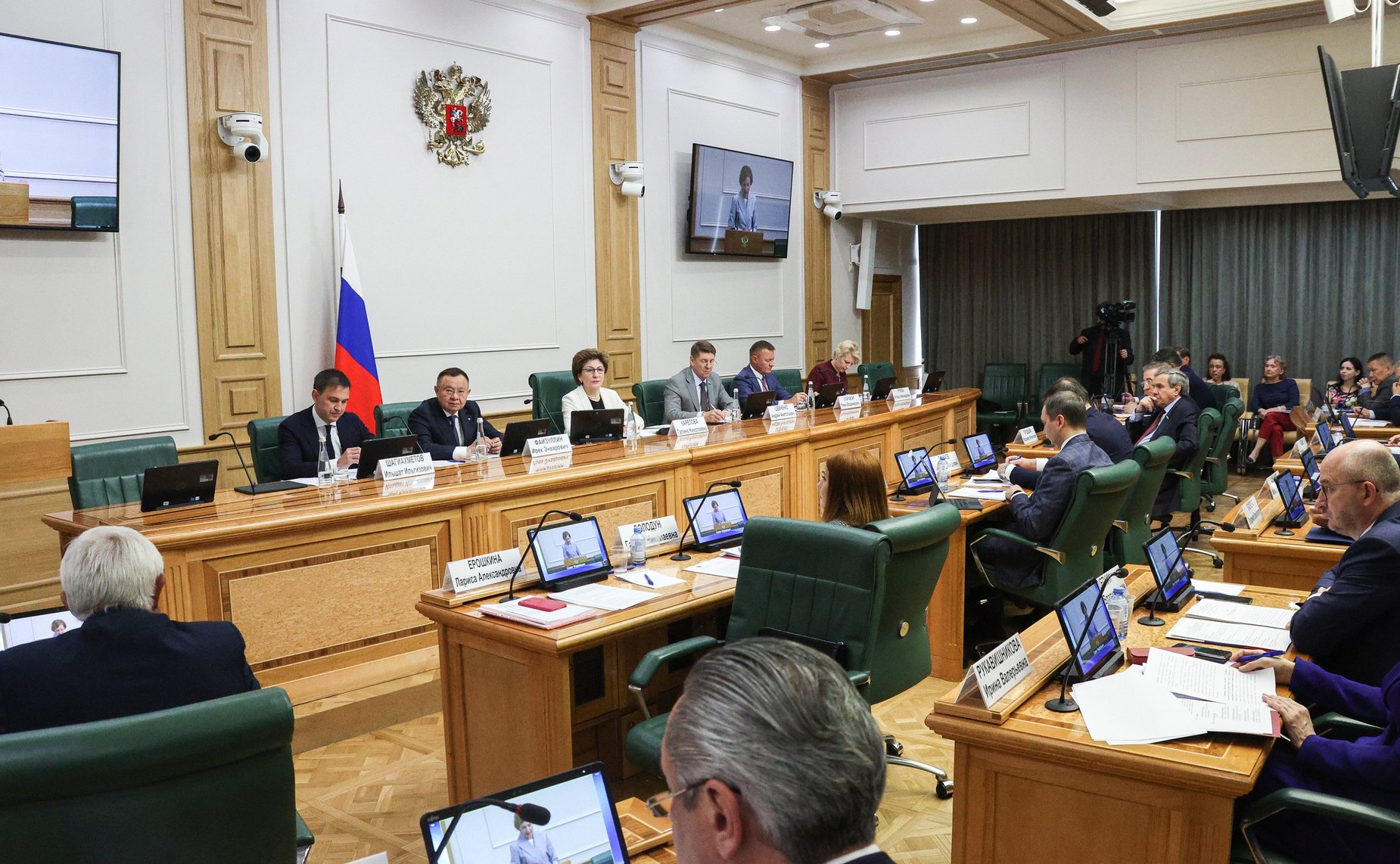 Заседание Совета по вопросам жилищного строительства и содействия развитию жилищно-коммунального комплекса при СФ