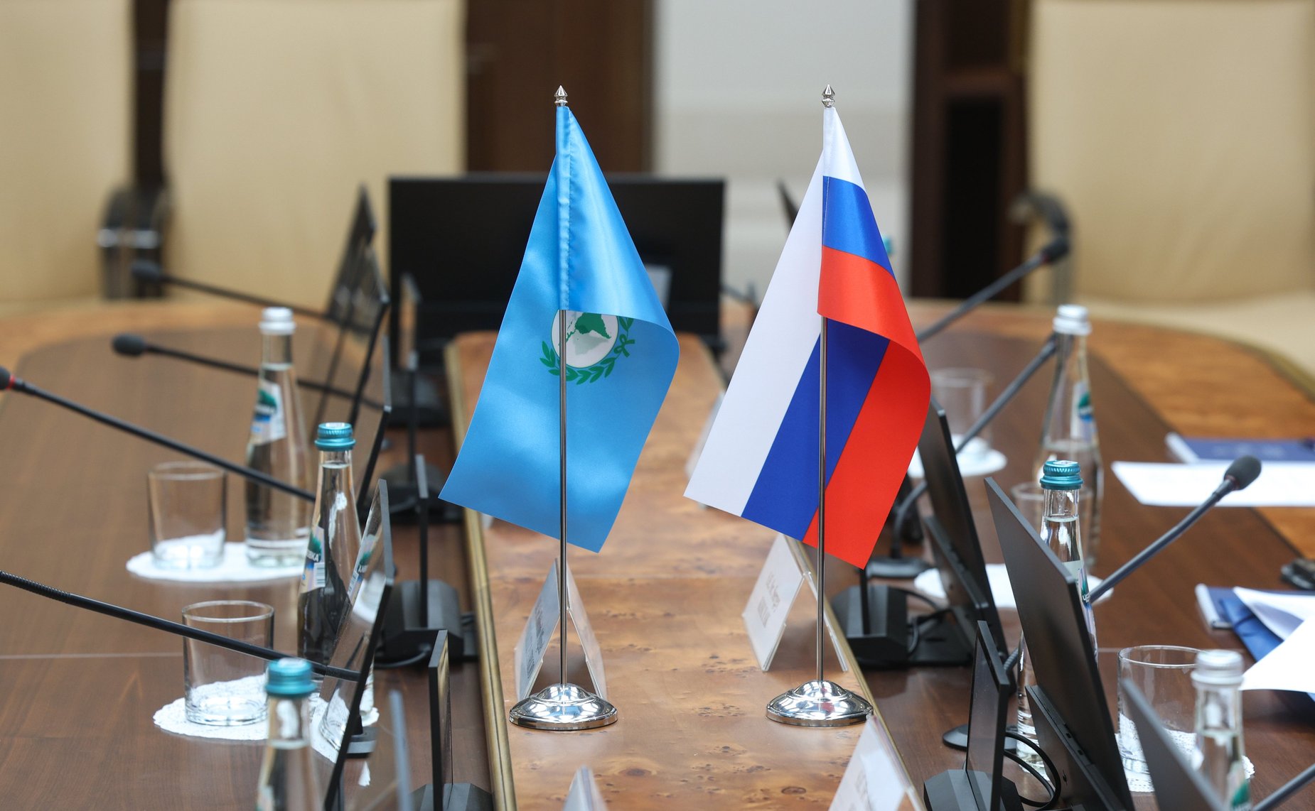 Встреча руководителя группы по сотрудничеству Совета Федерации с парламентами стран Латинской Америки Андрея Клишаса с латиноамериканскими парламентариями