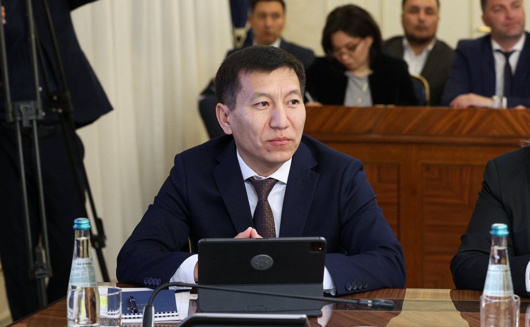 Валентина Матвиенко провела встречу с Председателем Жогорку Кенеша Киргизской Республики Марленом Маматалиевым