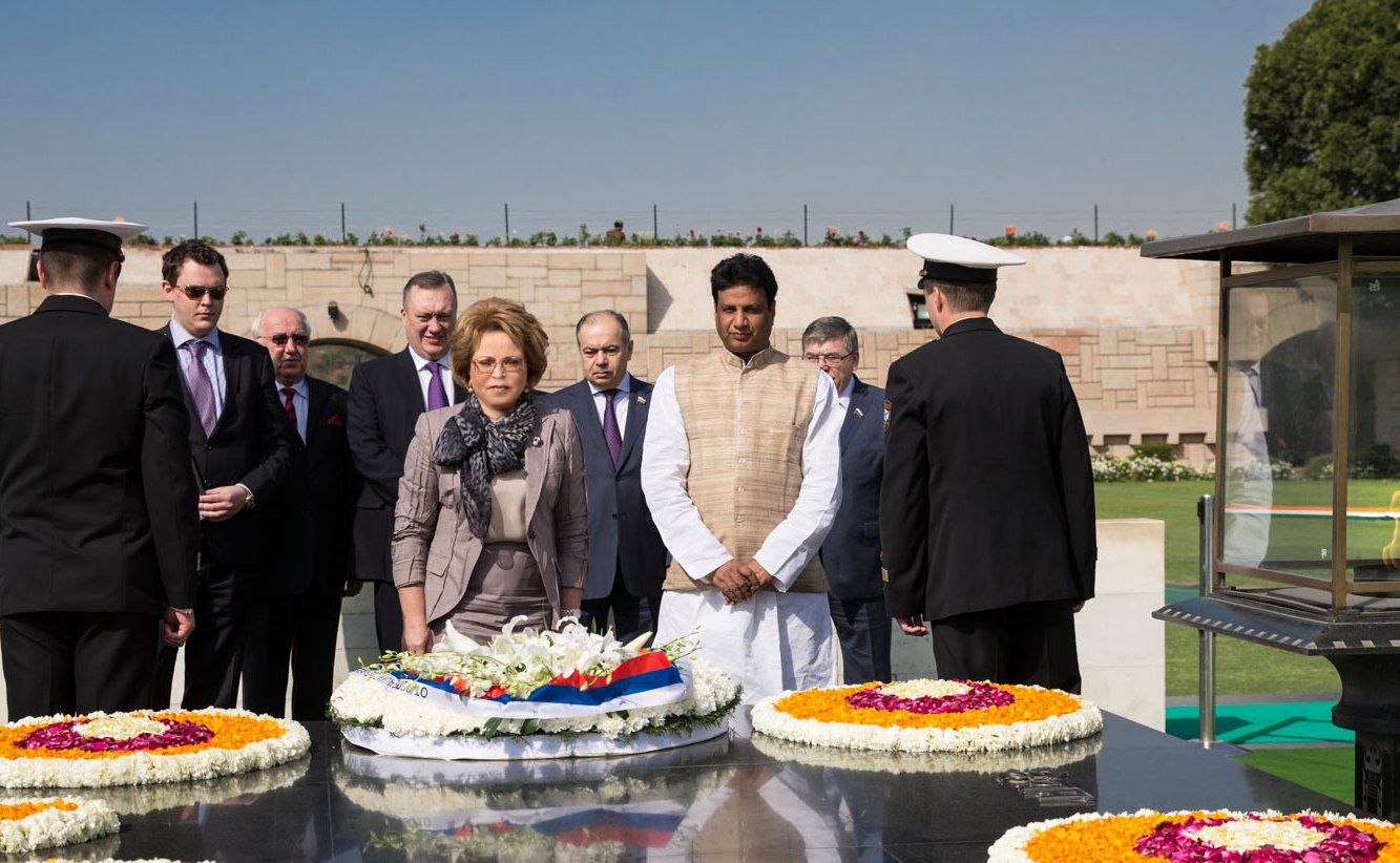 Официальный визит делегации Совета Федерации  в Республику Индию