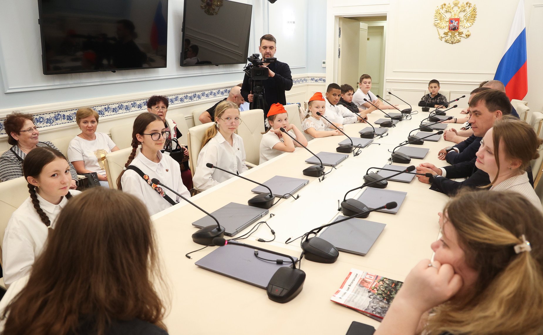 Встреча Айрата Гибатдинова со школьниками Ульяновской области