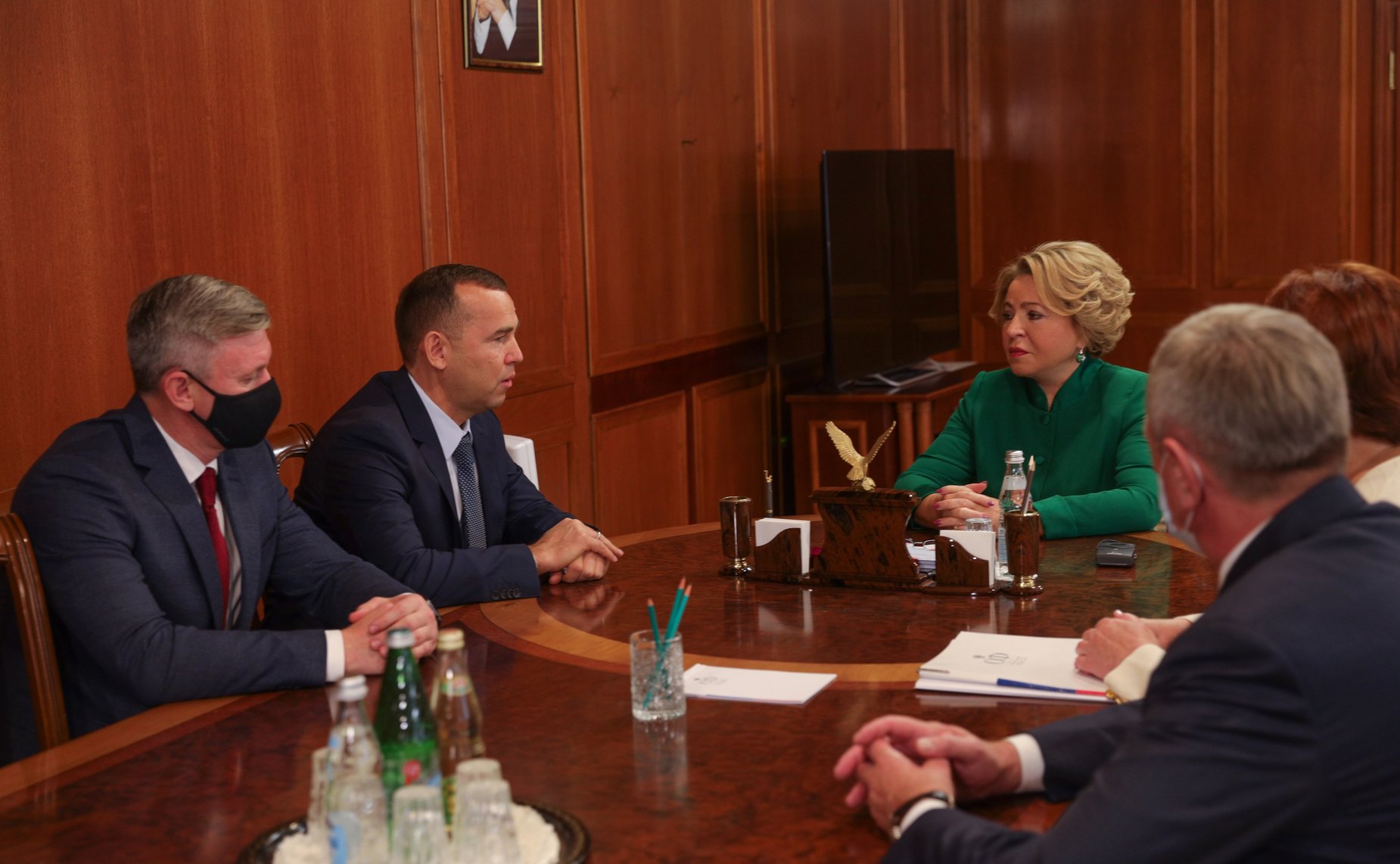 Встреча Председателя СФ Валентины Матвиенко с руководством Курганской области