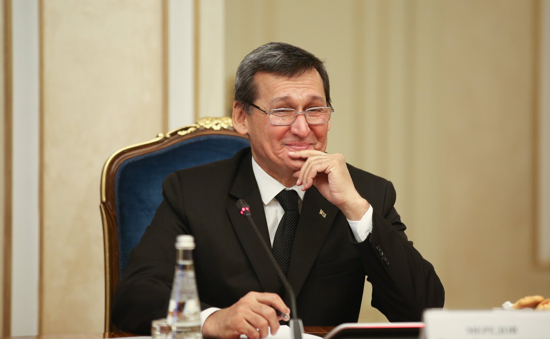 Встреча председателя Комитета СФ по международным делам Григория Карасина с заместителем Председателя Кабинета министров, Министром иностранных дел Туркменистана