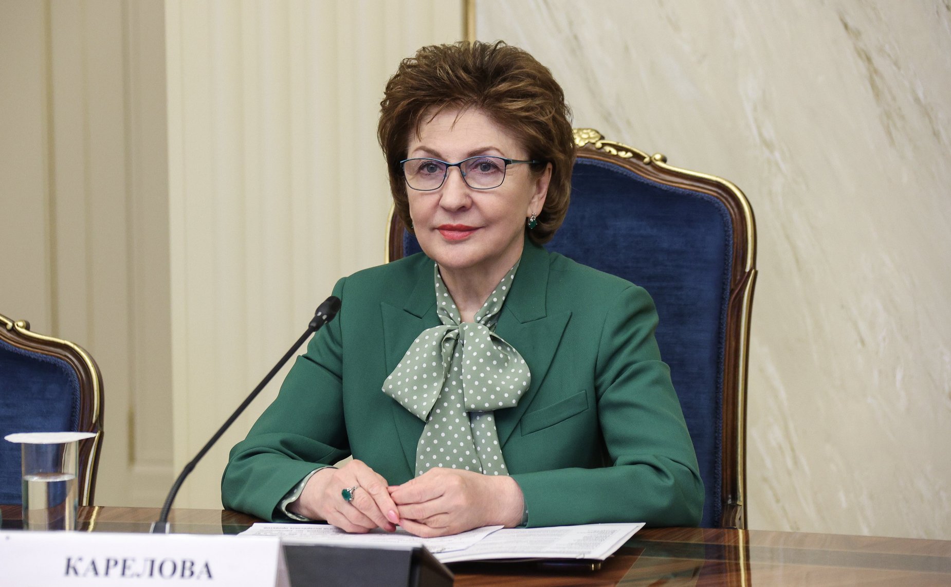 Заместитель Председателя СФ Галина Карелова
