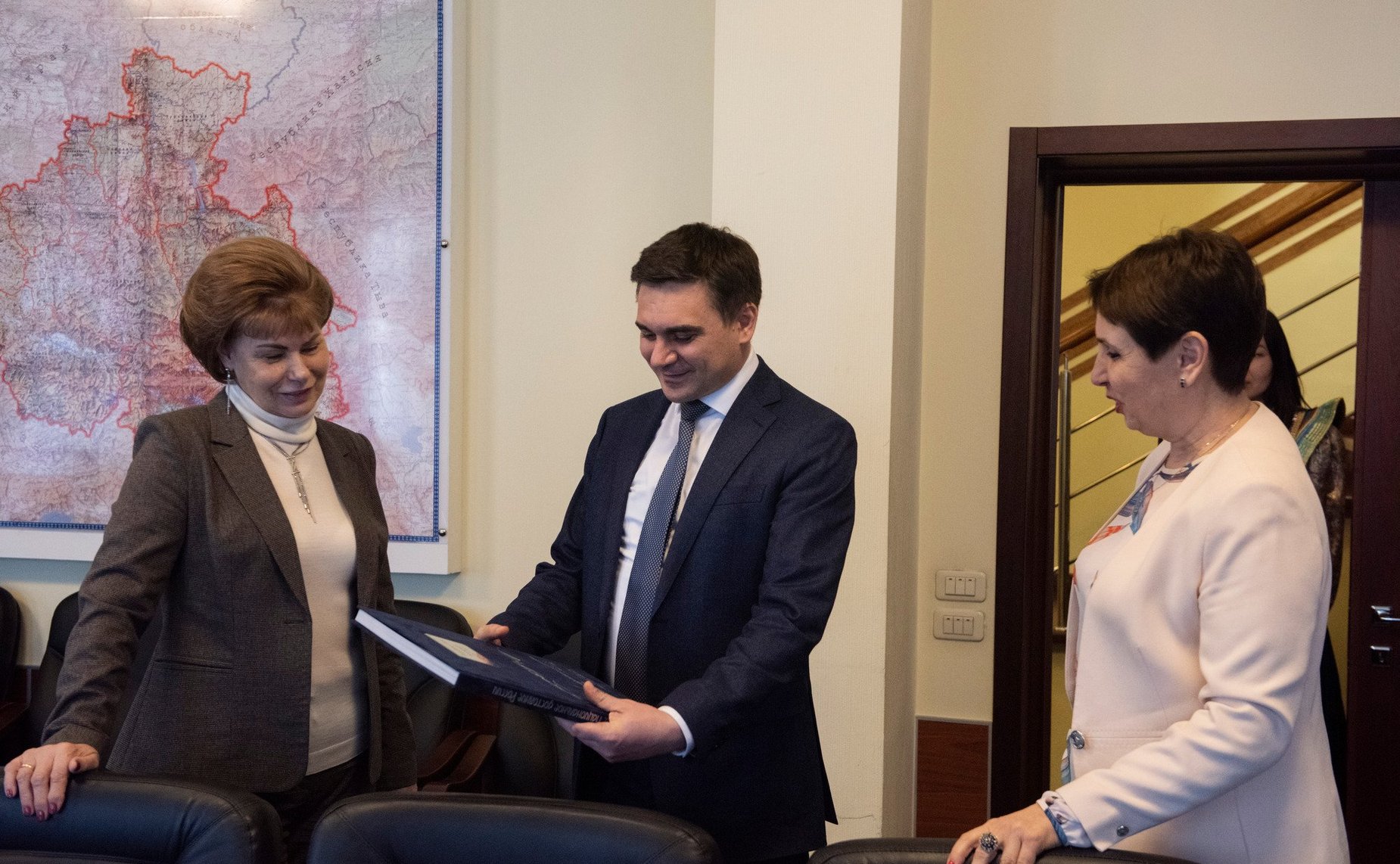 Татьяна Гигель встретилась с врио ректора Московского государственного университета технологий и управления имени К.Г.Разумовского