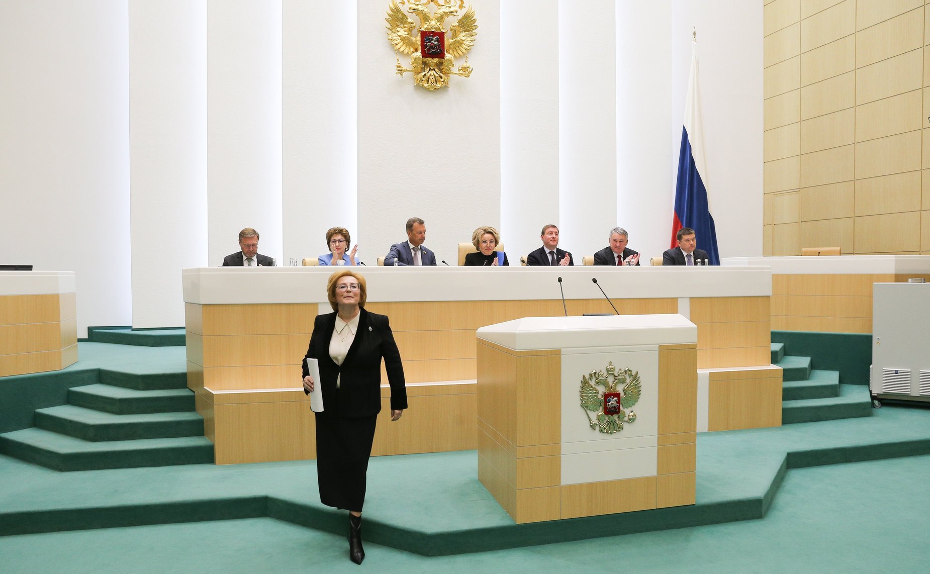 Руководитель Федерального медико-биологического агентства Вероника Скворцова