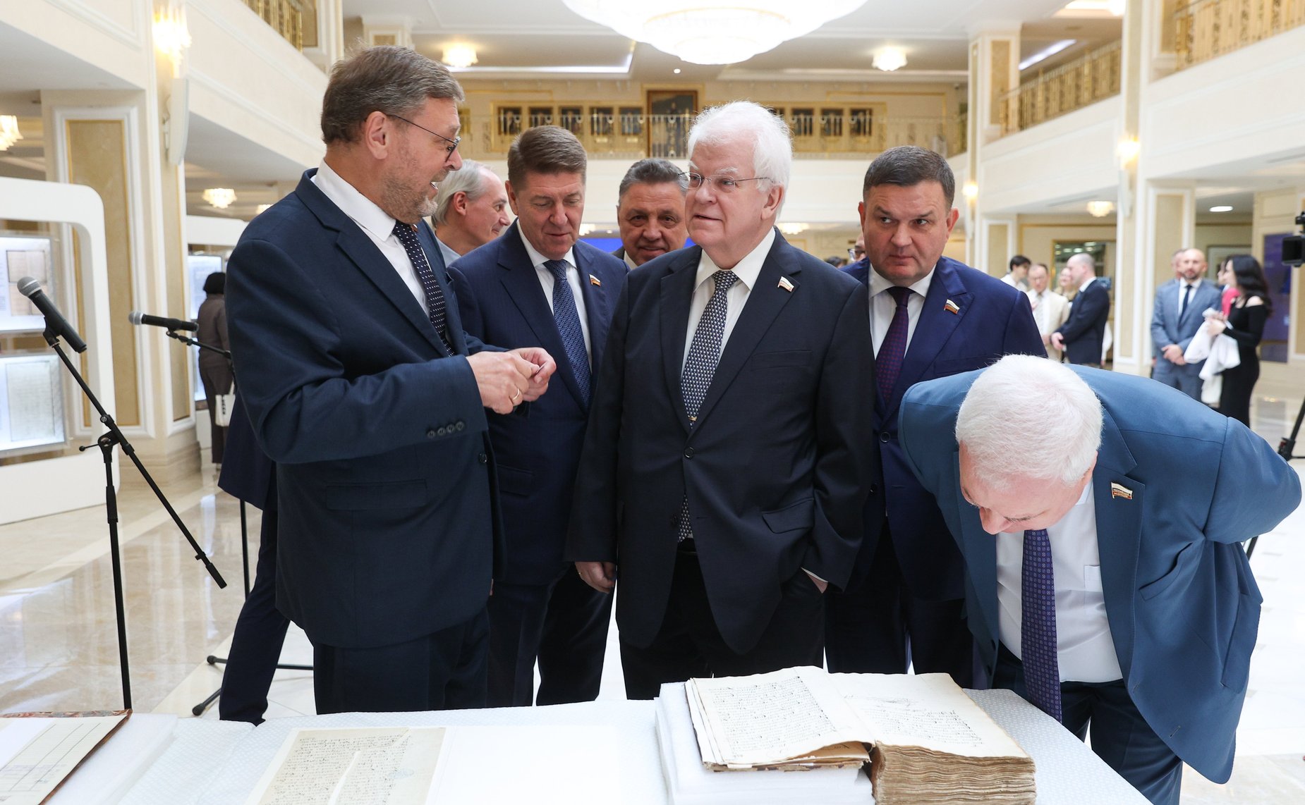 Открытие выставки в рамках проекта Совета Федерации «Сенатские чтения»