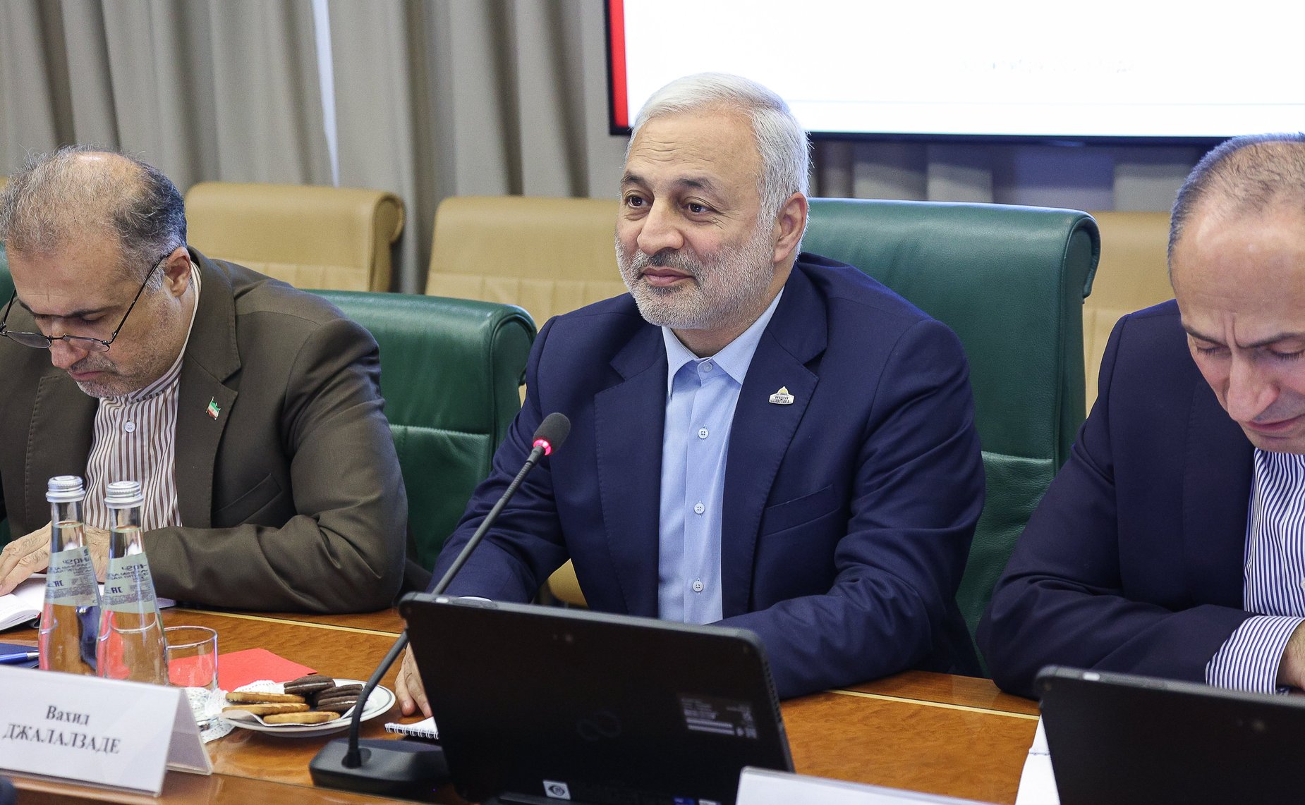 Встреча заместителя Председателя СФ Константина Косачева с председателем Комиссии по национальной безопасности и внешней политике Собрания Исламского Совета Исламской Республики Иран