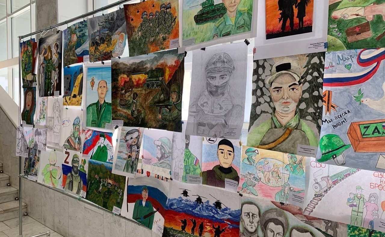 Айрат Гибатдинов вместе с общественной организацией «Победа» организовал конкурс детско-юношеского творчества