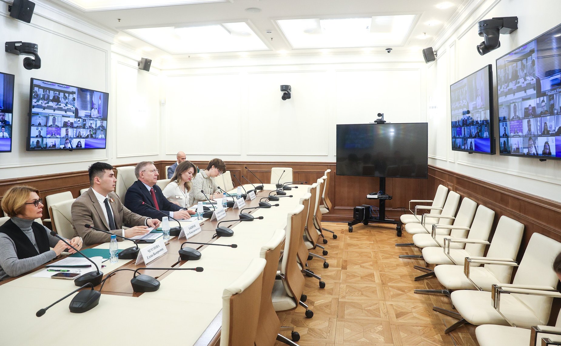 Рабочее заседание Совета Палаты молодых законодателей при Совете Федерации