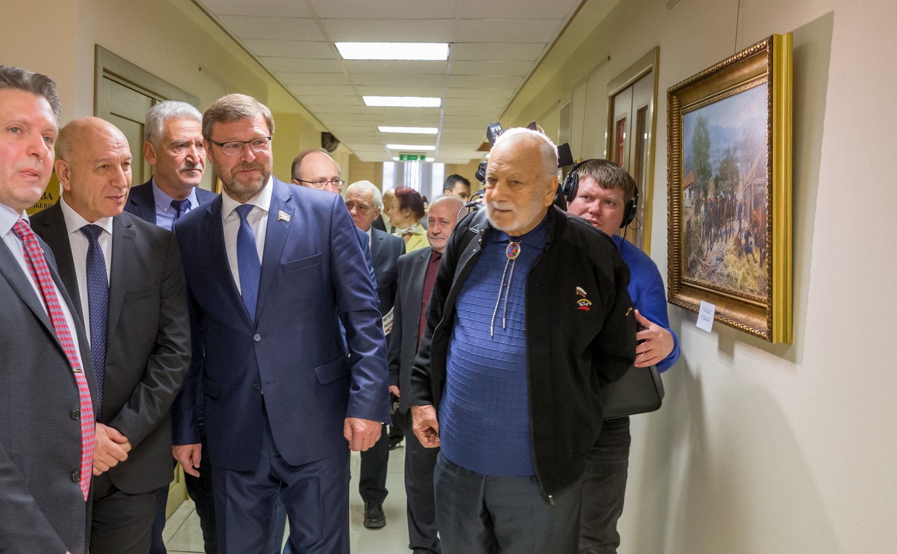 Открытие выставки репродукций картин русских художников, посвященной 140-летию окончания Русско-турецкой освободительной войны 1877–1878 годов