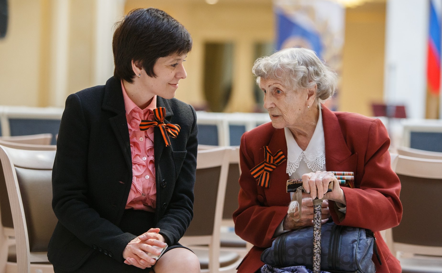 Торжественная встреча руководства Федерального Собрания с ветеранами Великой Отечественной войны