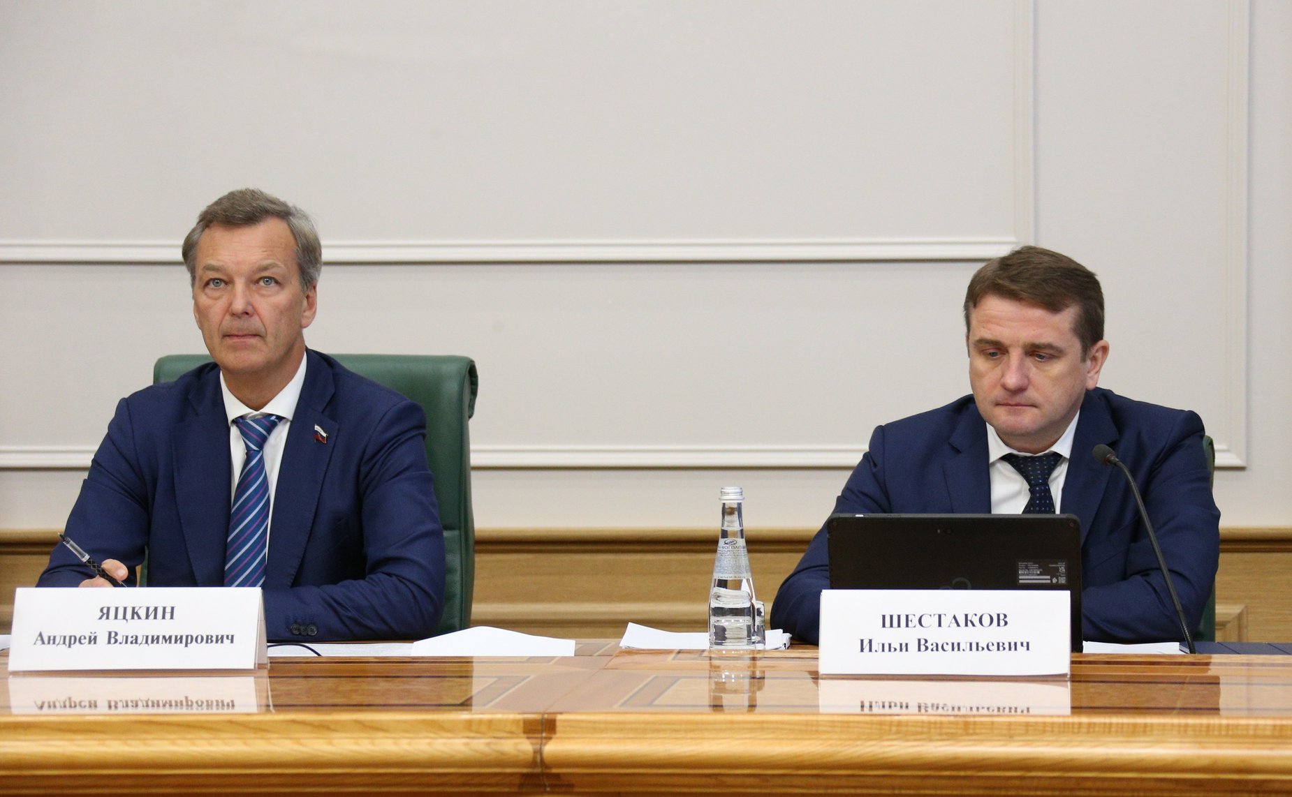 Встреча сенаторов Российской Федерации с руководителем Федерального агентства по рыболовству Ильёй Шестаковым в формате «Открытого диалога»