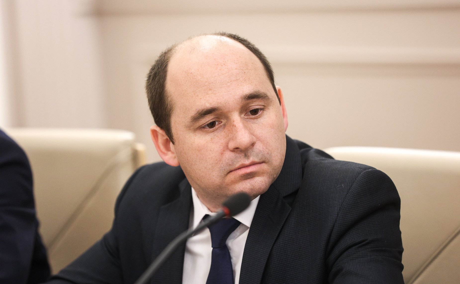 Встреча Александра Варфоломеева с членами молодежного парламента при Тульской областной Думе