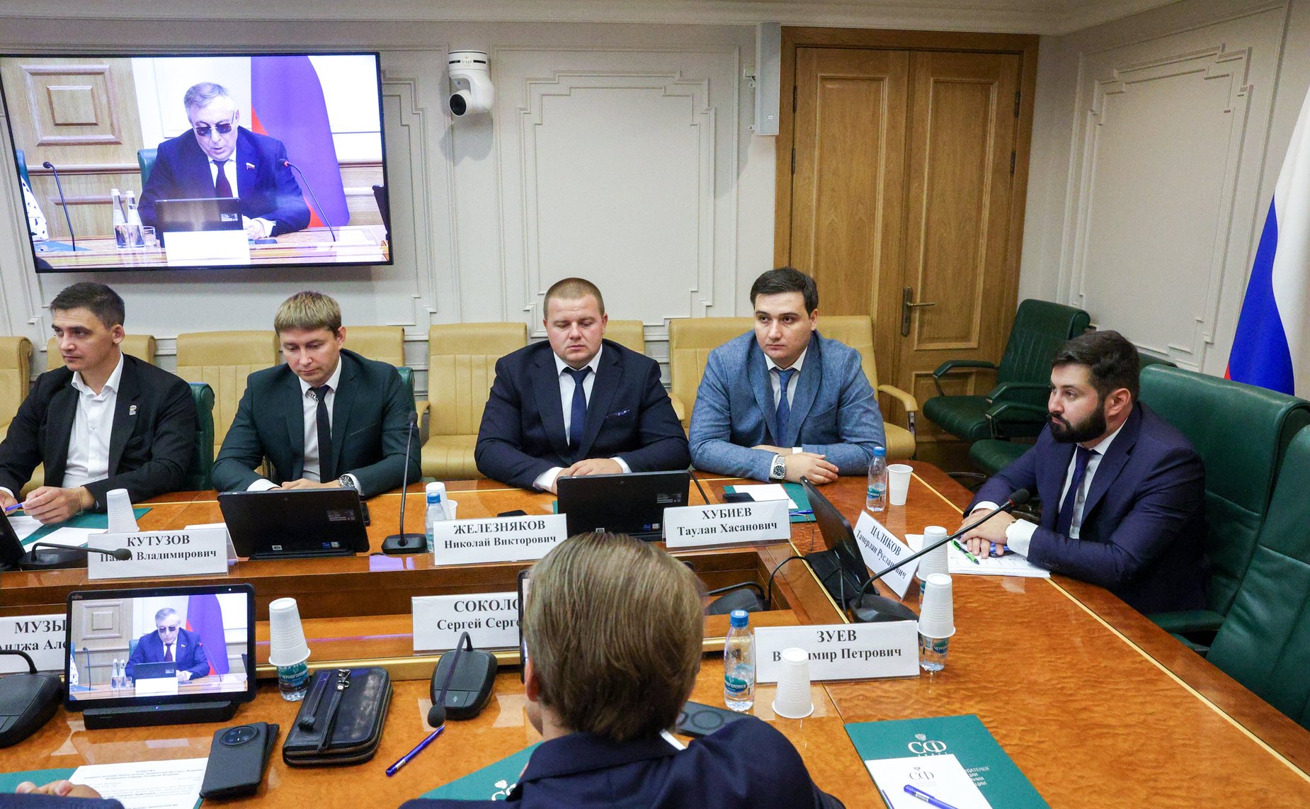 Заседание Палаты молодых законодателей при Совете Федерации