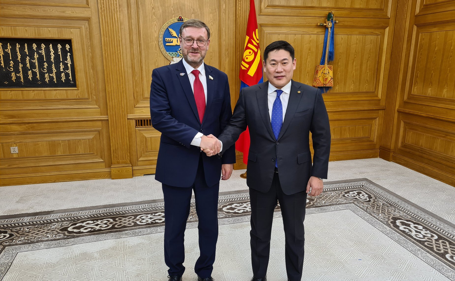 Делегация Совета Федерации во главе с заместителем Председателя СФ Константином Косачевым посещает Монголию с официальным визитом