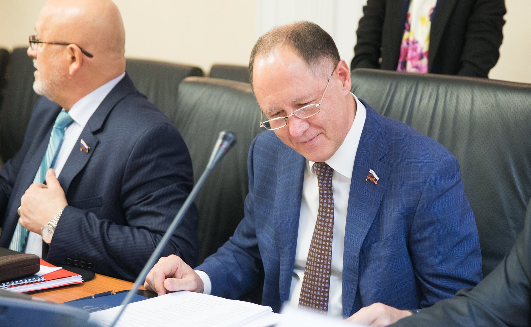 Встреча группы по сотрудничеству Совета Федерации с Сенатом Французской Республики с парламентской делегацией Франции