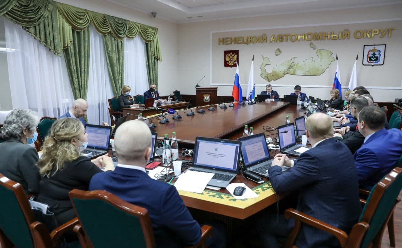 Денис Гусев принял участие в работе 35-й сессии Собрания депутатов Ненецкого автономного округа