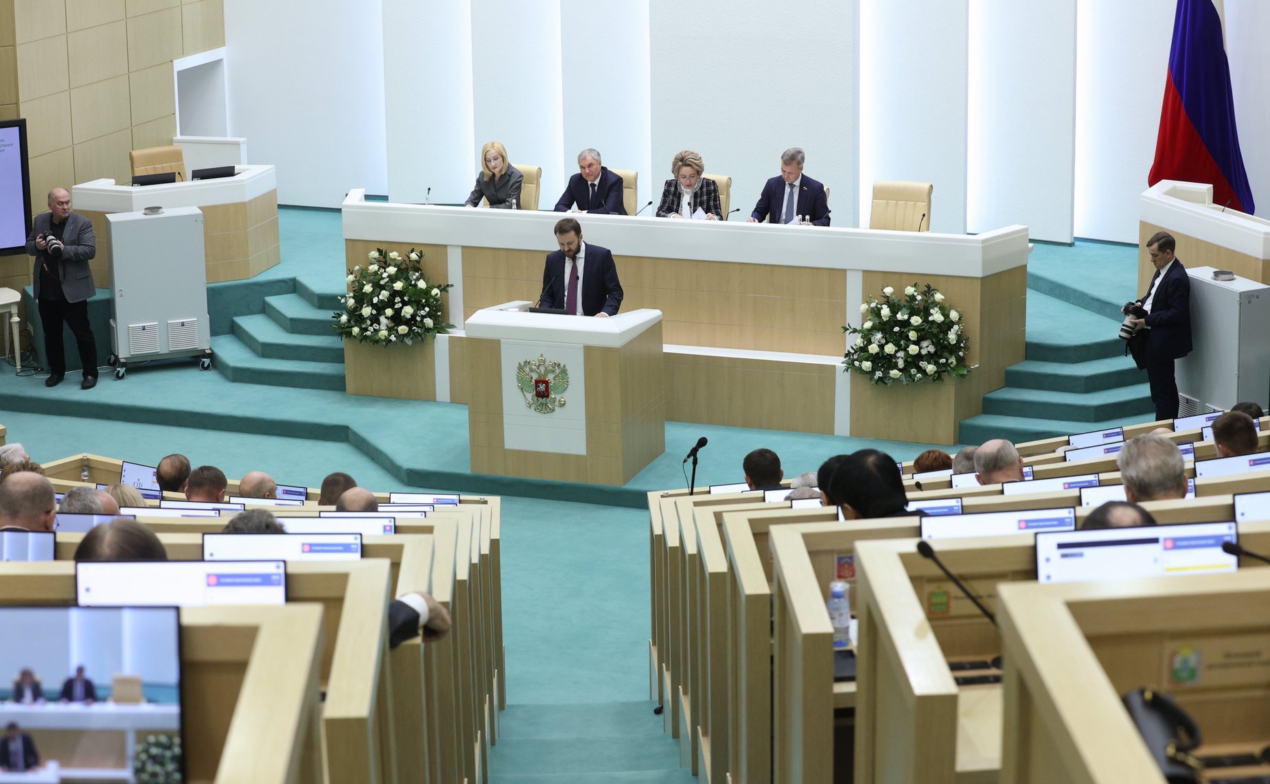 Заседание Совета законодателей Российской Федерации при Федеральном Собрании