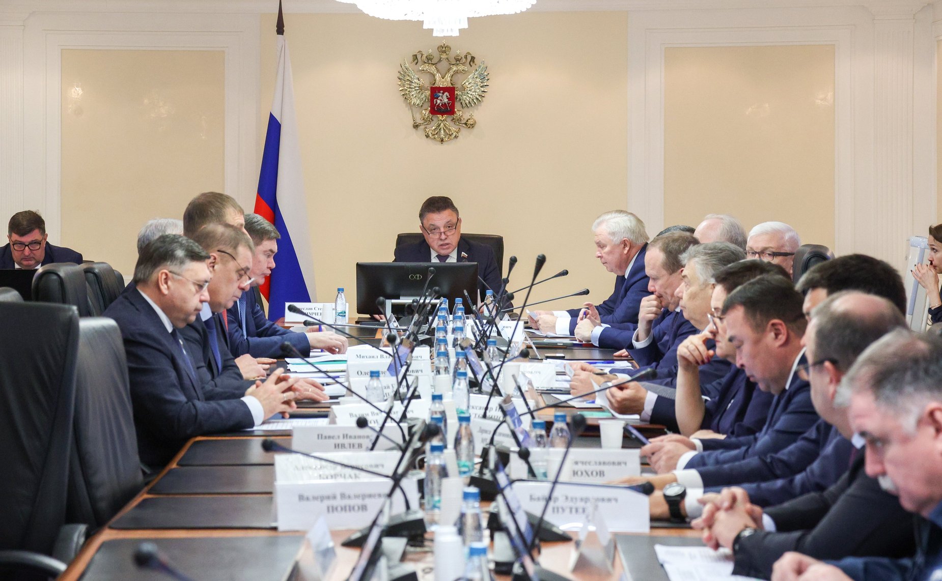 Заседание Комитета Совета Федерации по Регламенту и организации парламентской деятельности