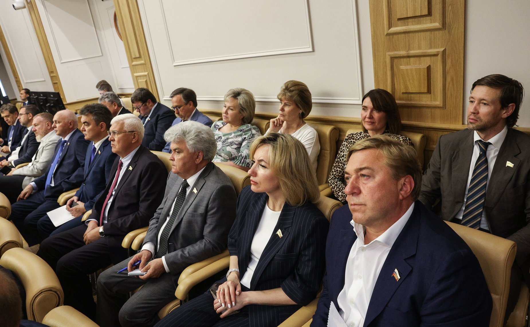 Встреча сенаторов Российской Федерации с заместителем Председателя Правительства РФ Маратом Хуснуллиным в формате «открытого диалога»