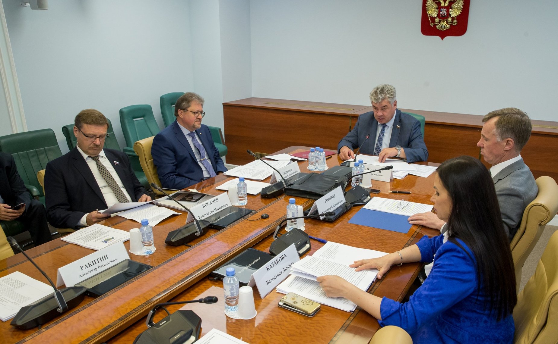 Совещание, посвященное совершенствованию миграционного законодательства РФ и нормативно-правовых актов в части упрощения получения вида на жительство