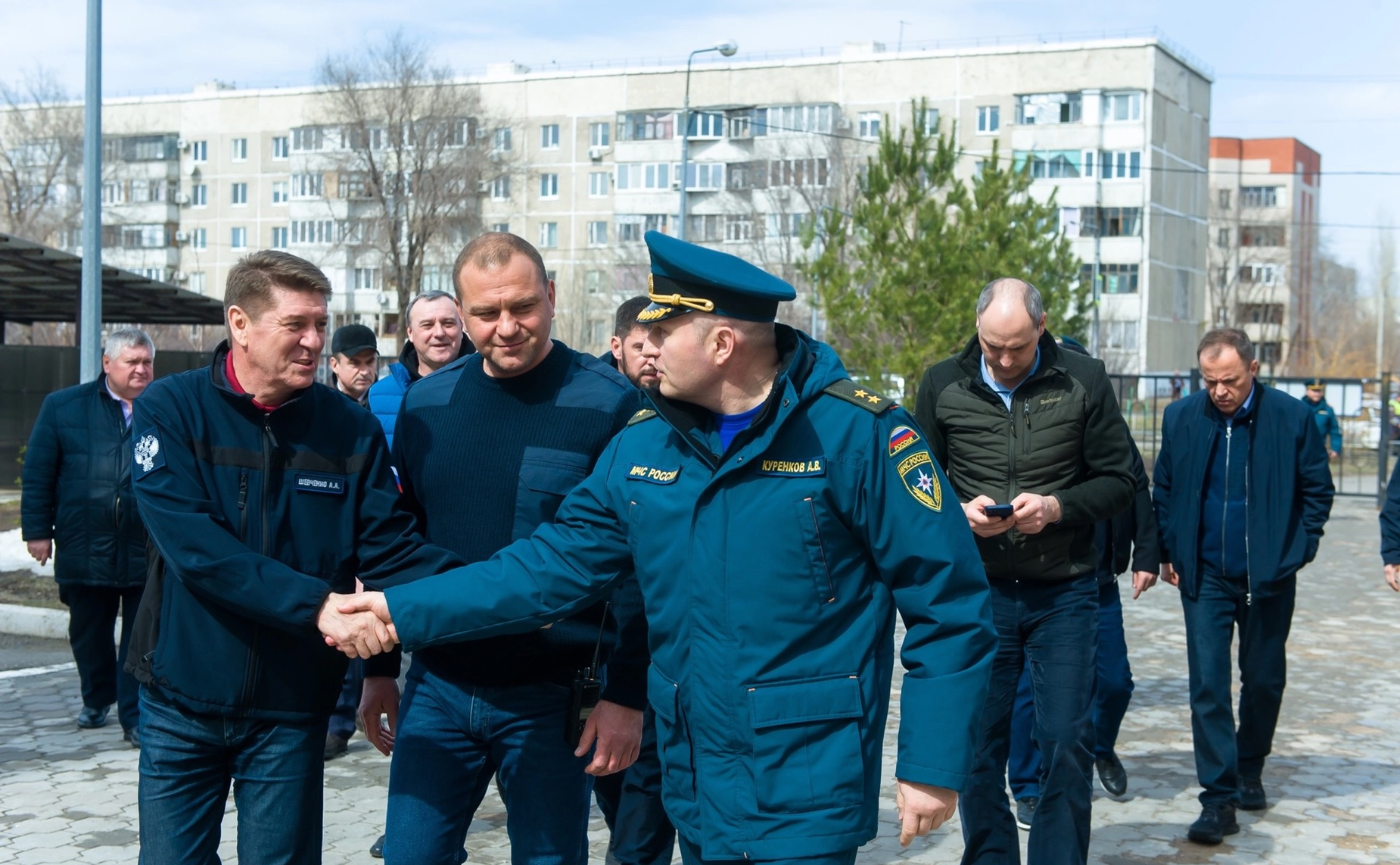 Андрей Шевченко находится в рабочей поездке в Оренбургской области, пострадавшей от мощного паводка