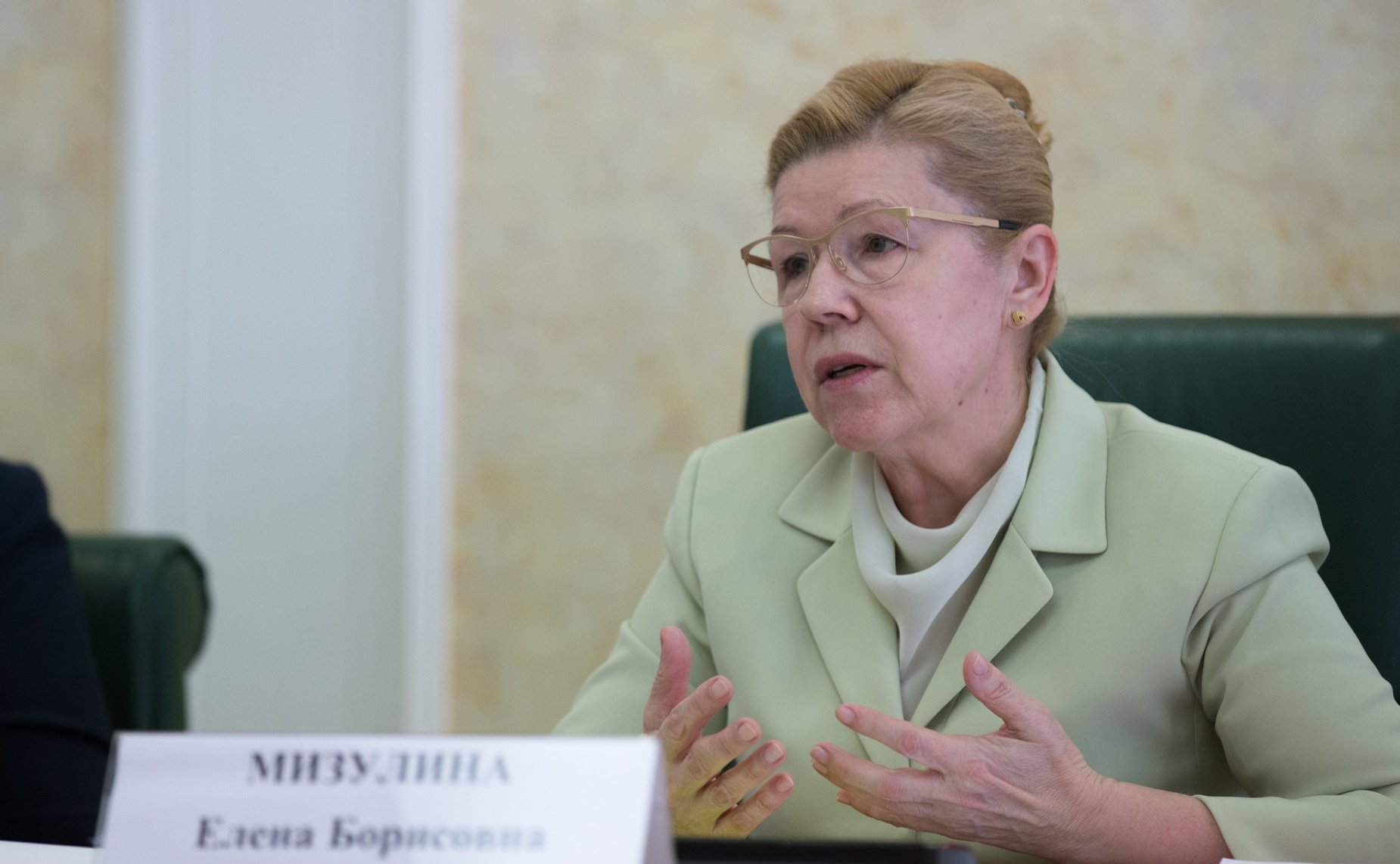 Выступает Мизулина Елена Борисовна