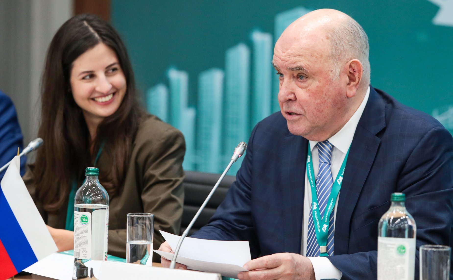 Григорий Карасин выступил на пленарной сессии Форума молодых дипломатов стран Организации исламского сотрудничества. XVII Международный экономический форум «Россия – Исламский мир: KazanForum»