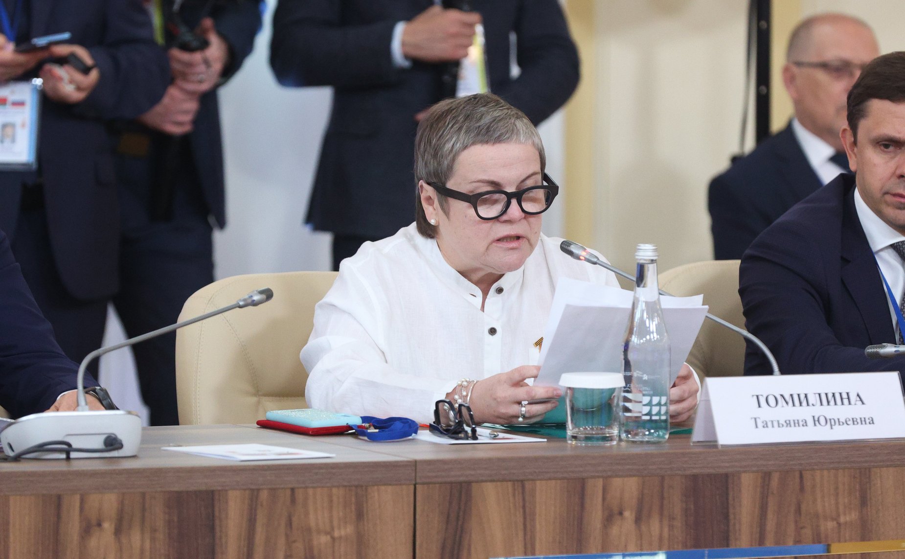 Встреча Председателя СФ Валентины Матвиенко и Председателя Совета Республики Национального собрания Республики Беларусь Натальи Кочановой с руководителями органов государственной власти субъектов Российской Федерации и регионов Республики Беларусь