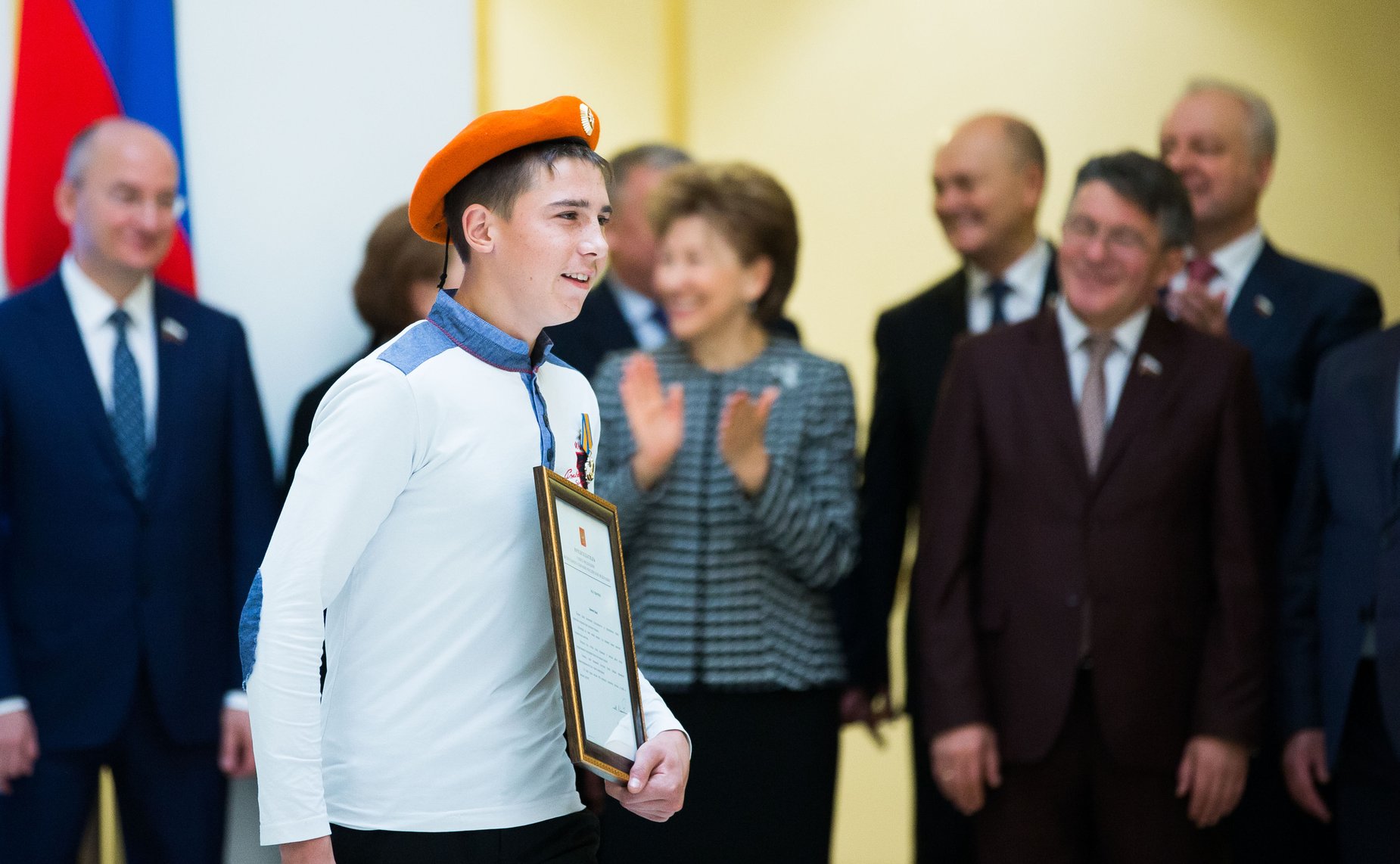 Награждение детей и подростков, проявивших мужество в экстремальных ситуациях и спасших человеческие жизни