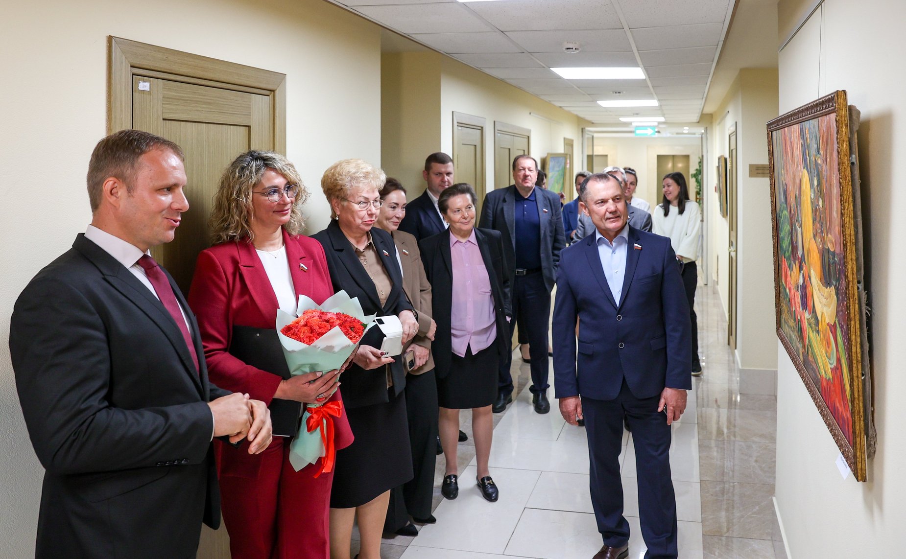 В Совете Федерации открылась выставка «Любовь к Родине дыша»