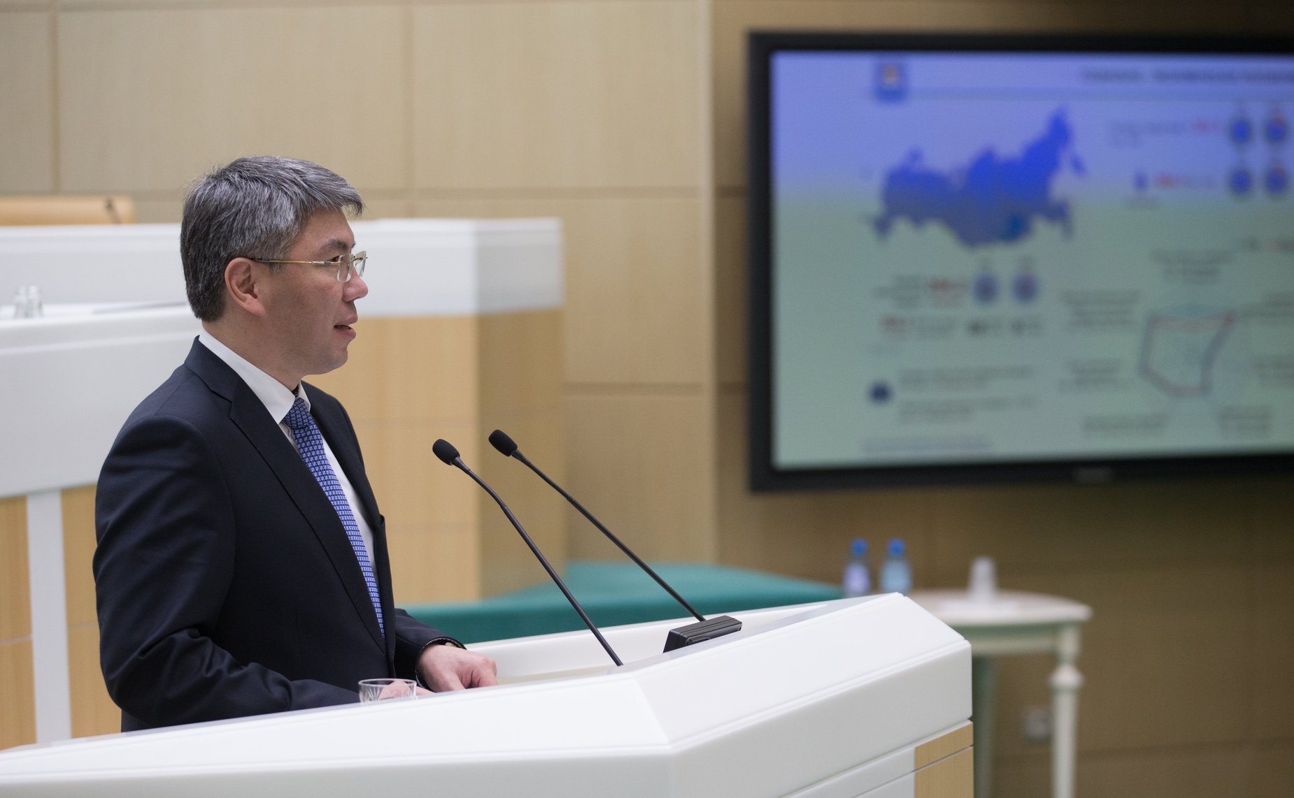 Глава Республики Бурятия А. Цыденов