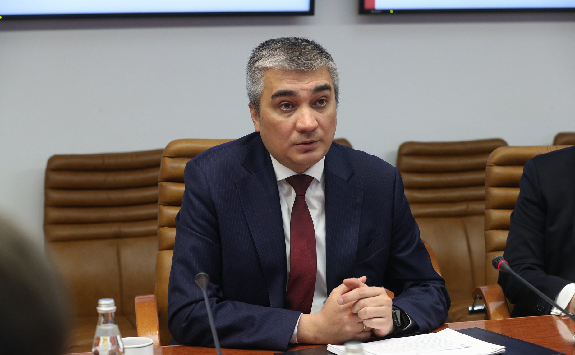 Ильяс Умаханов провел встречу с Чрезвычайным и Полномочным Послом Республики Узбекистан в Российской Федерации