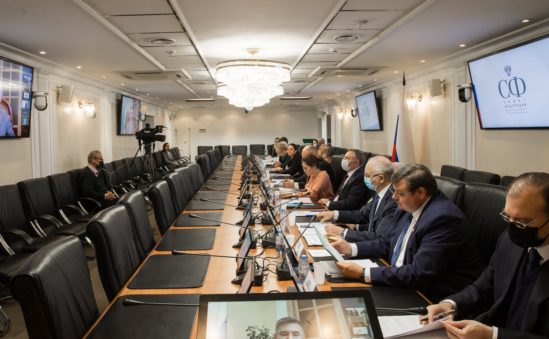 Совместное заседание Комитета СФ по международным делам и Постоянного комитета по безопасности и внешней политике Великого государственного Хурала Монголии