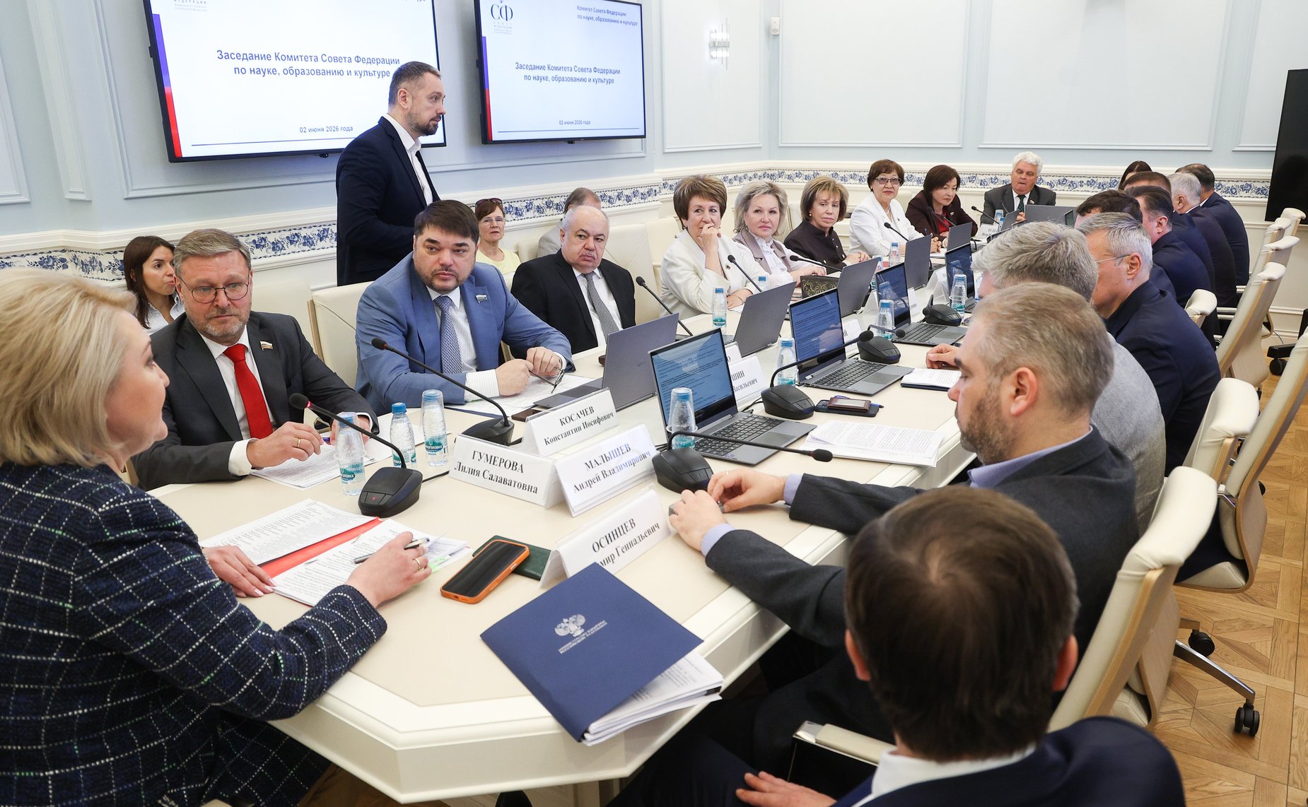 Заседание Комитета Совета Федерации по науке, образованию и культуре