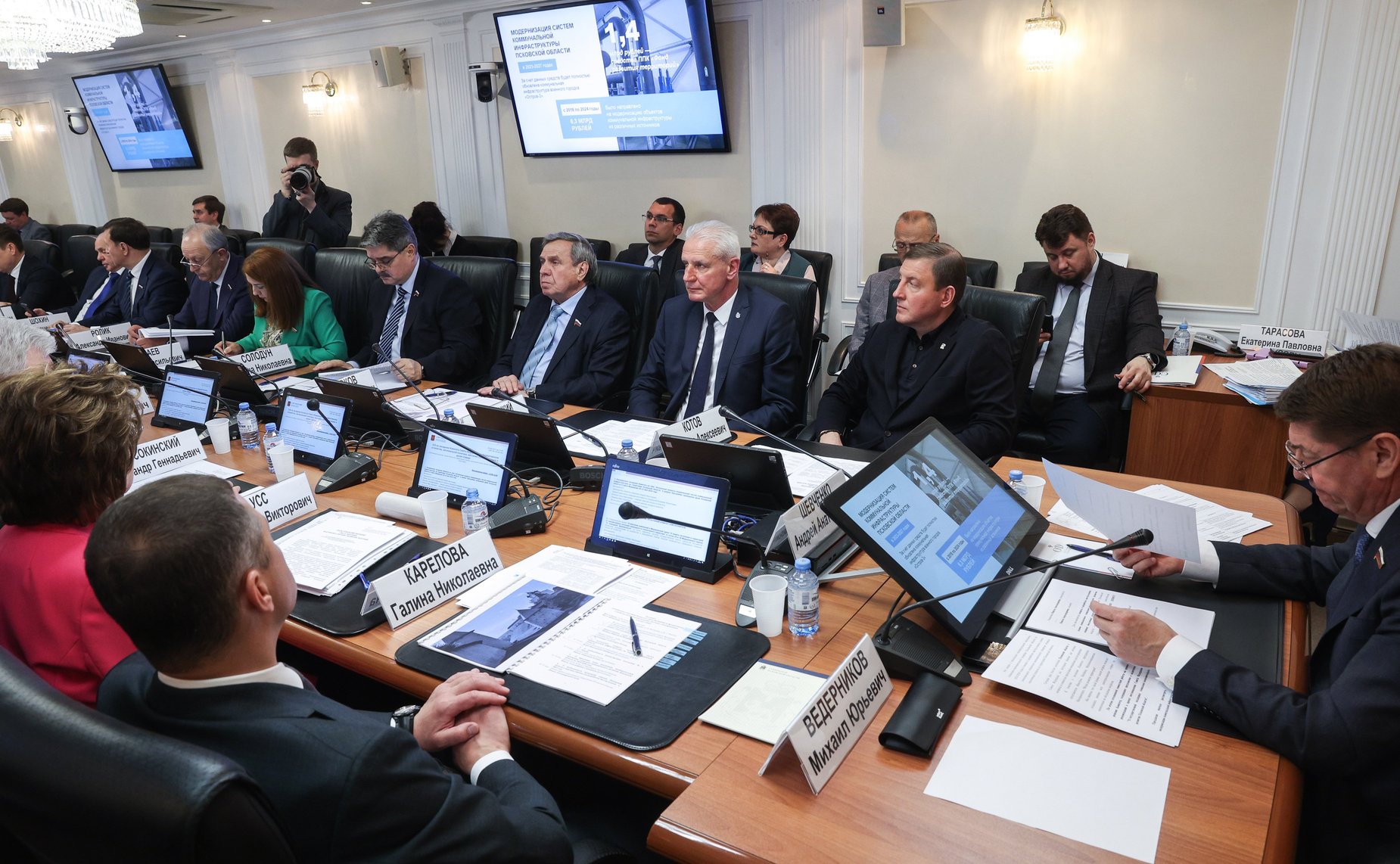 Расширенное заседание Комитета СФ по федеративному устройству, региональной политике, местному самоуправлению и делам Севера области (в рамках Дней Псковской области в Совете Федерации)