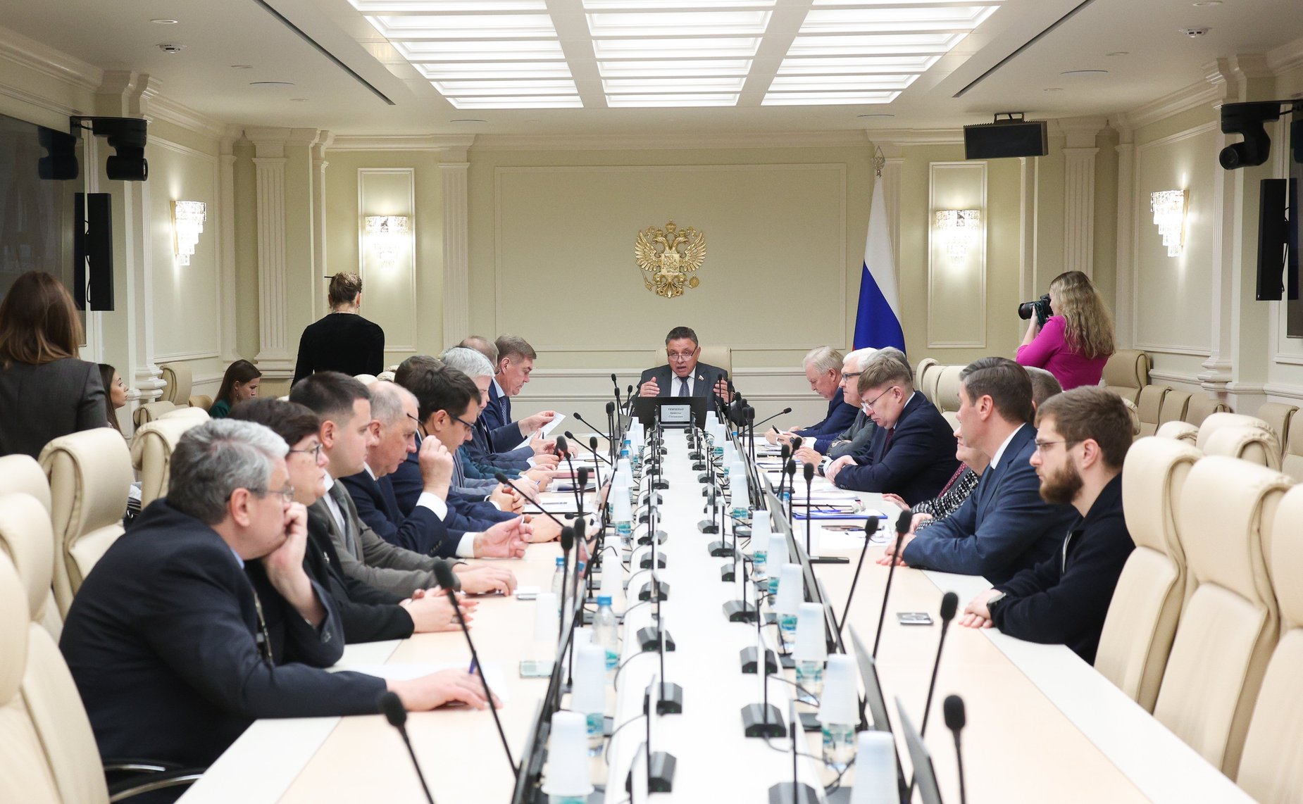 Расширенное заседание Комитета СФ по Регламенту и организации парламентской деятельности (в рамках дней Тульской области в Совете Федерации)