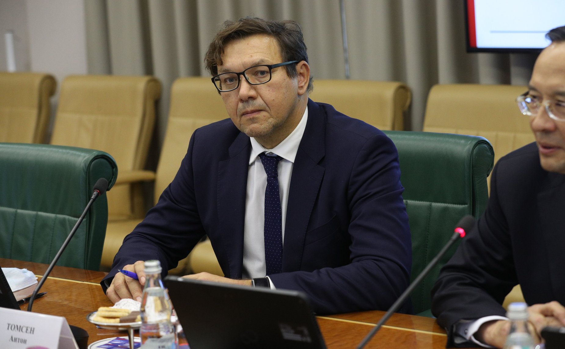 Встреча председателя Комитета СФ по международным делам Григория Карасина с Верховным комиссаром ОБСЕ по делам национальных меньшинств