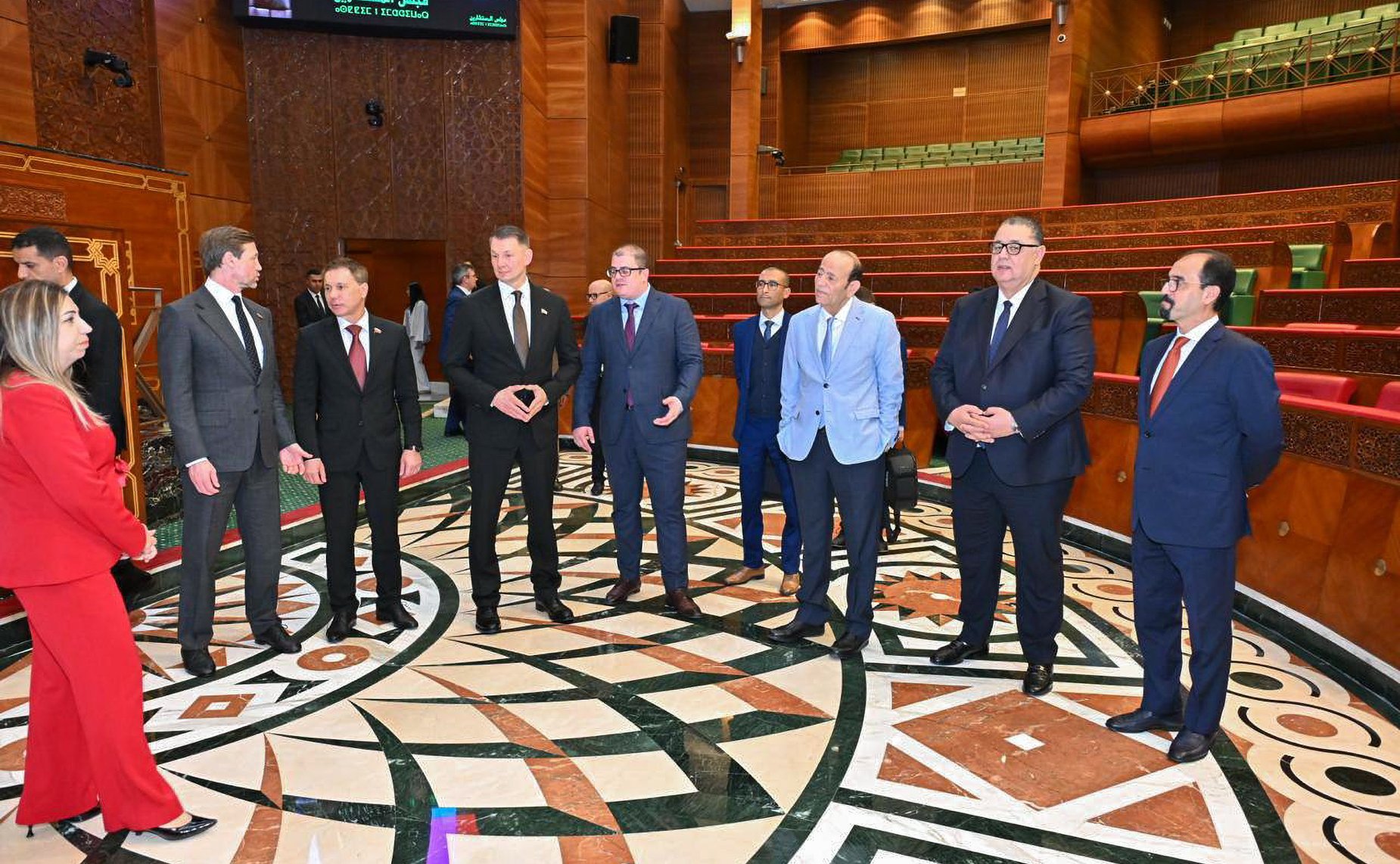 Участие делегации Совета Федерации в заседании группы по сотрудничеству Совета Федерации с Палатой советников Королевства Марокко