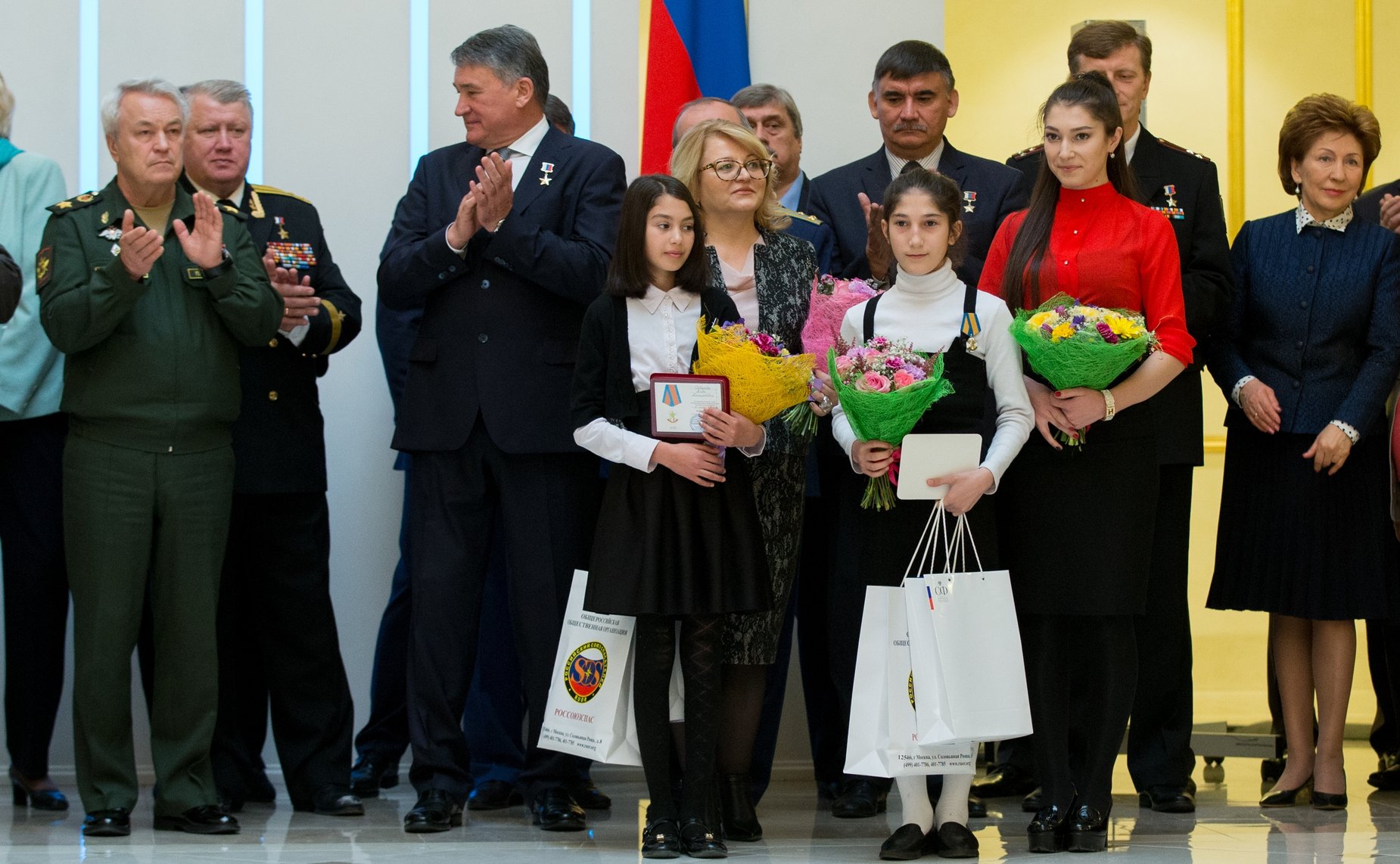 Награждение детей-героев, проявивших мужество в экстремальных ситуациях и спасших человеческие жизни