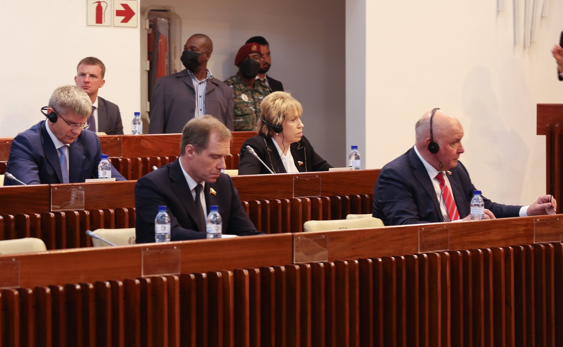 Выступление Валентины Матвиенко перед депутатами Ассамблеи Республики Мозамбик и Парламентской лигой дружбы Россия-Мозамбик