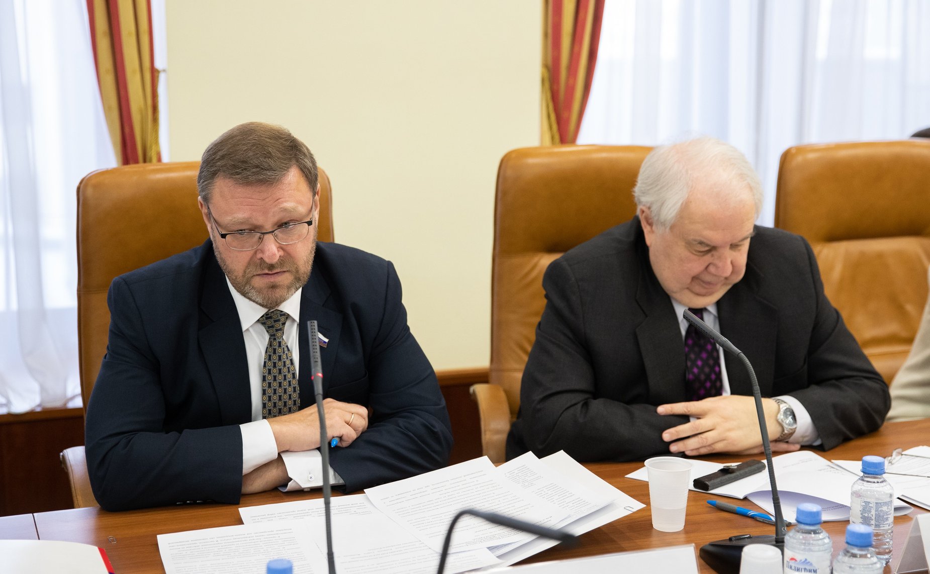 Константин Косачев и Сергей Кисляк