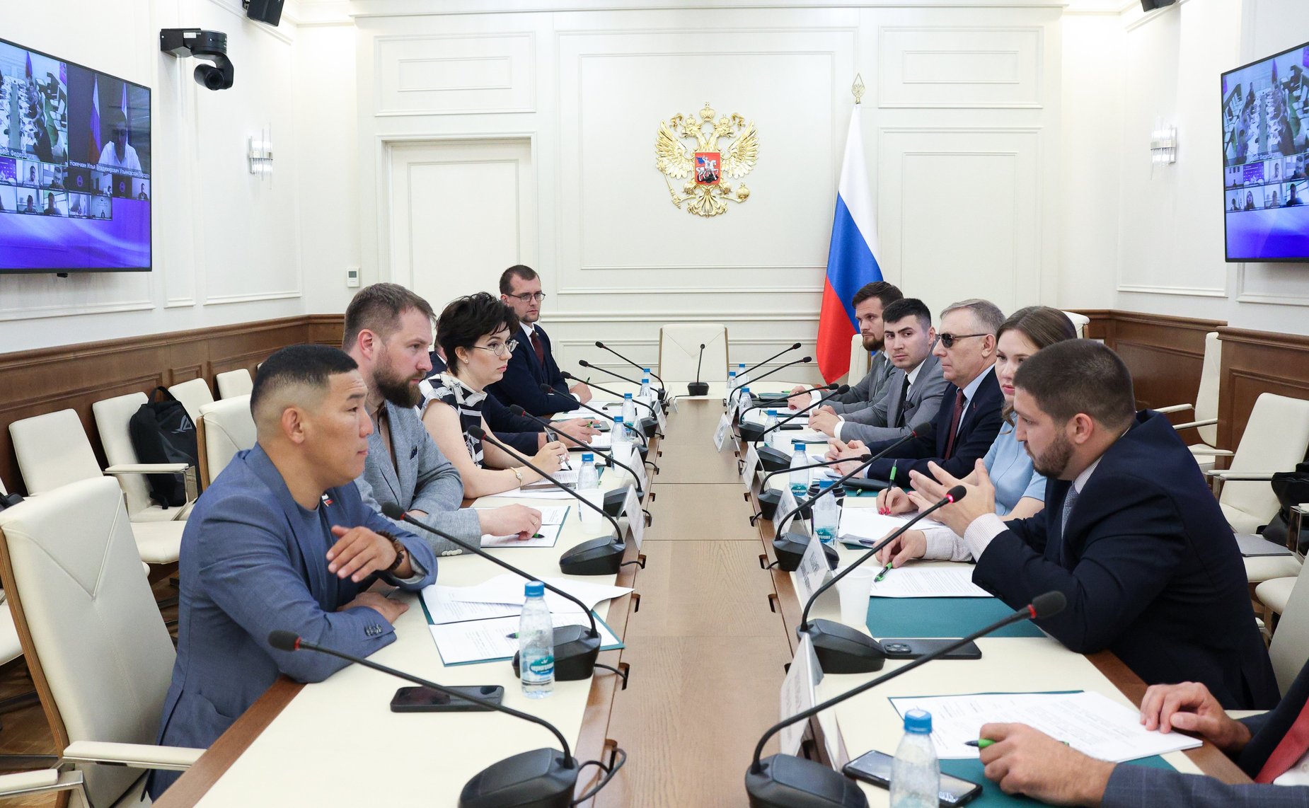 Заседание Совета Палаты молодых законодателей при СФ