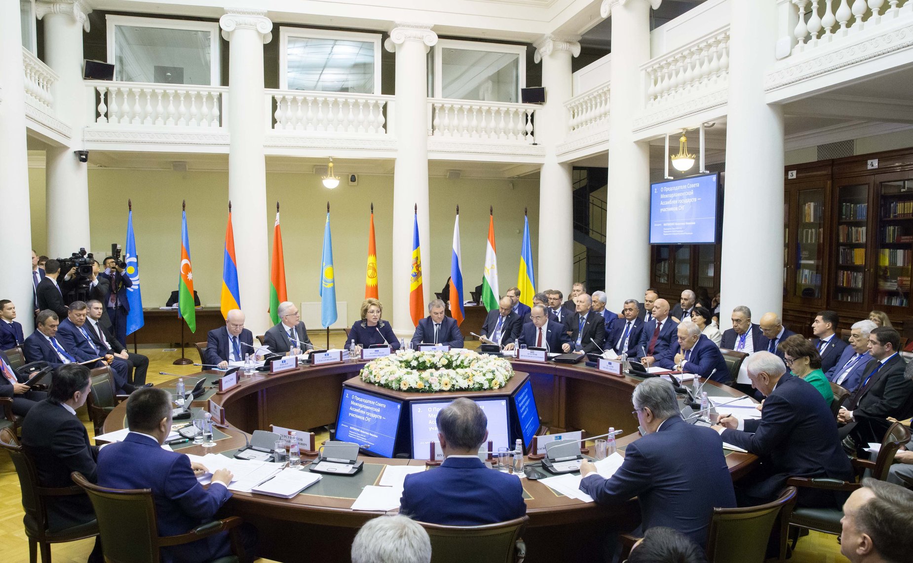 Заседание Совета МПА СНГ