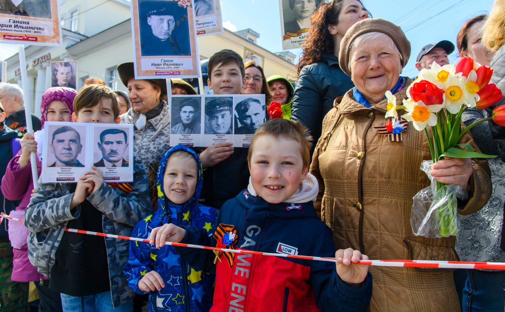 Шествие Бессмертного полка в Калуге