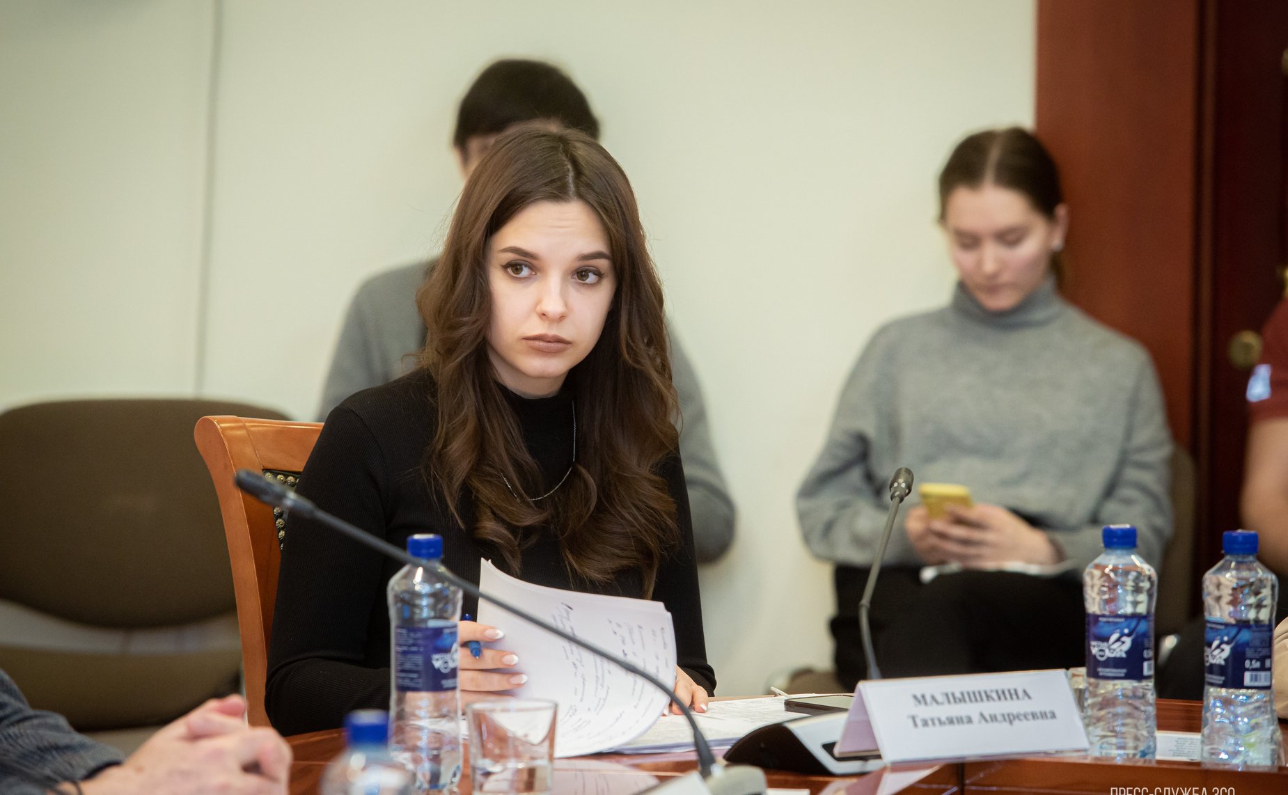 Юрий Воробьев принял участие в очередном заседании Дискуссионного клуба Молодежного парламента при Законодательном Собрании субъекта РФ