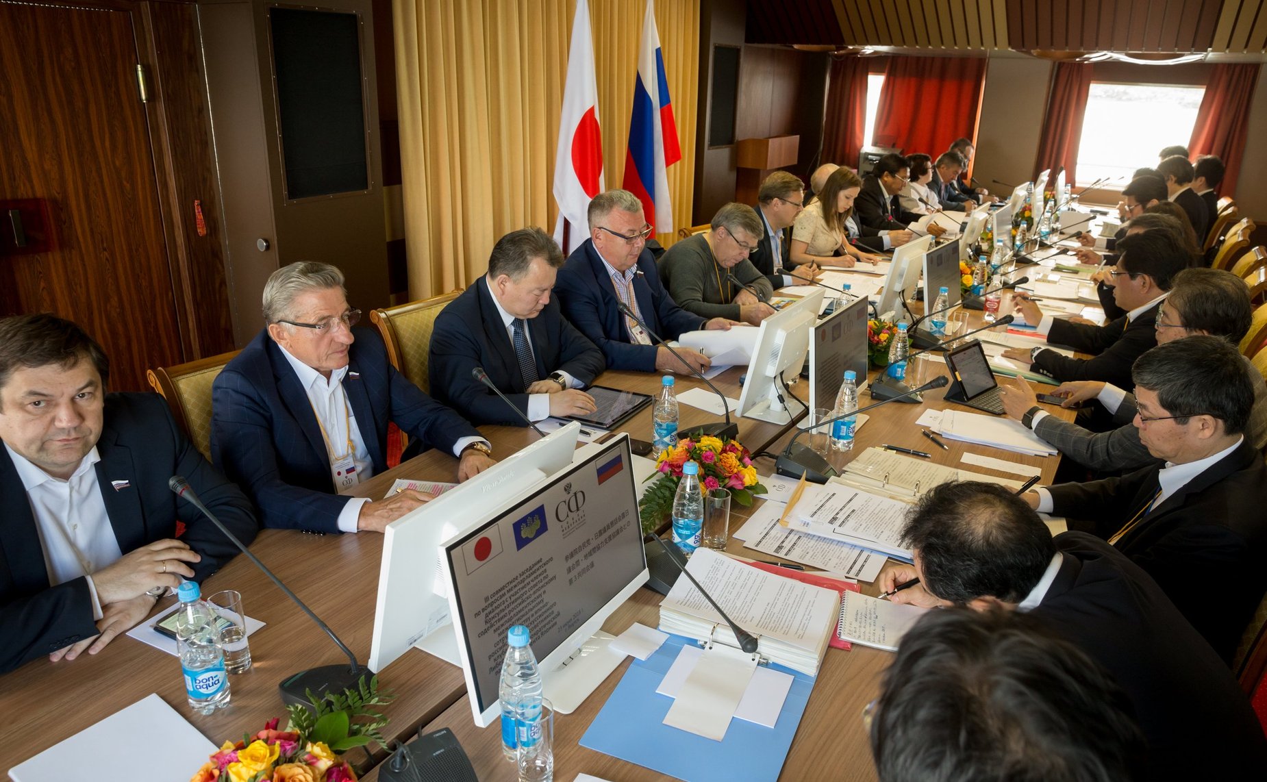 Совместное заседание Консультативного совета по содействию российско-японскому межпарламентскому и межрегиональному сотрудничеству