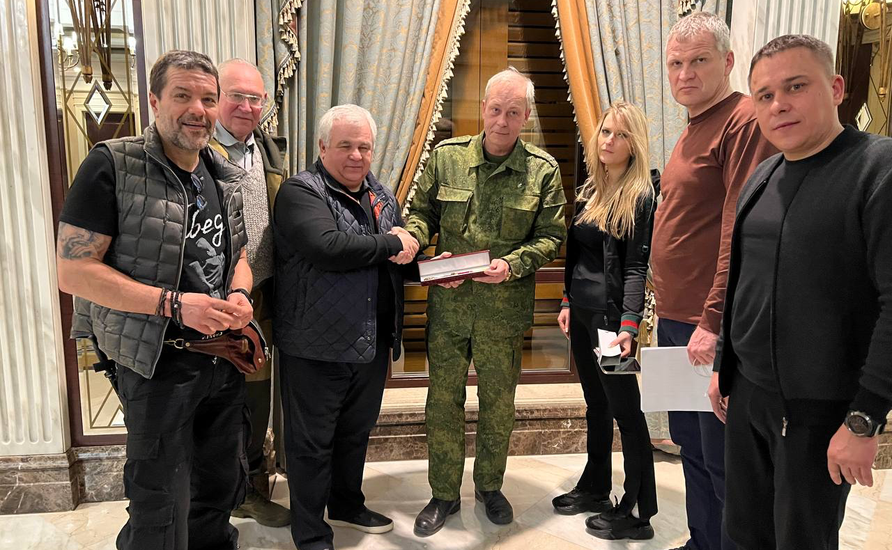 Айрат Гибатдинов посетил Донецкую Народную Республику