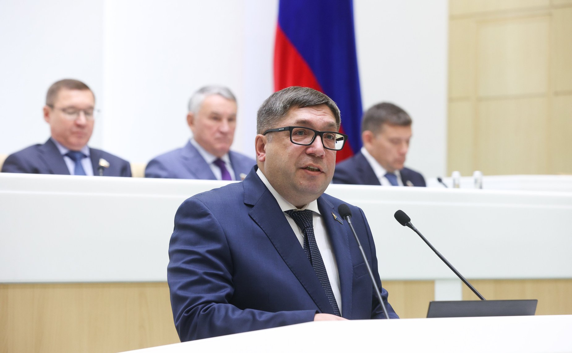 Председатель Думы Чукотского автономного округа Леонид Николаев